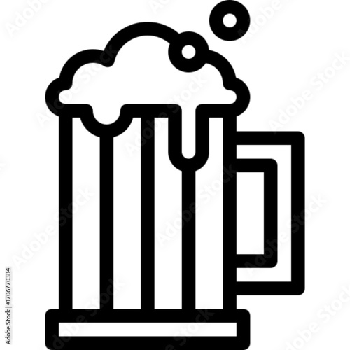 Beer Mug Foam Icon