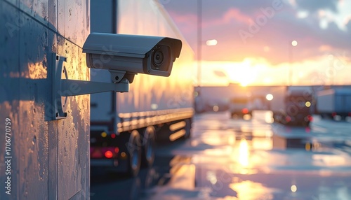 Security camera surveillance area