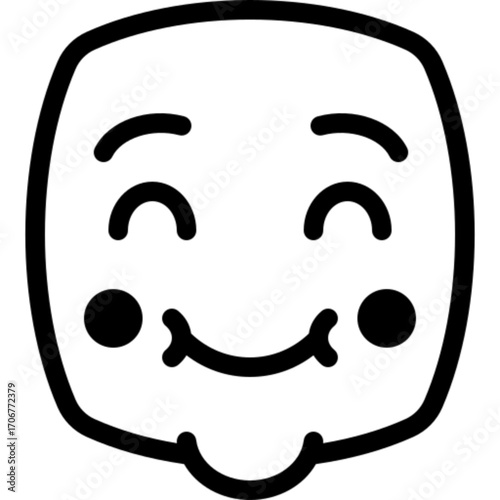 Blushing Face Icon