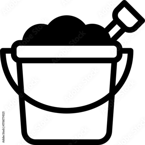 Bucket Container Icon