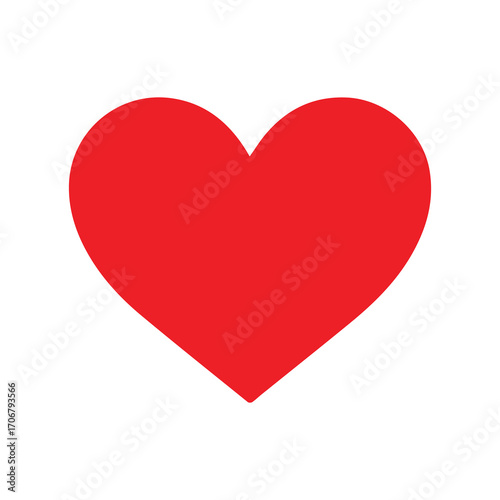heart red shape symbol love