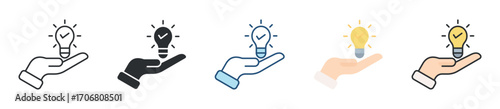 Solution Icon Set Multiple Style Collection