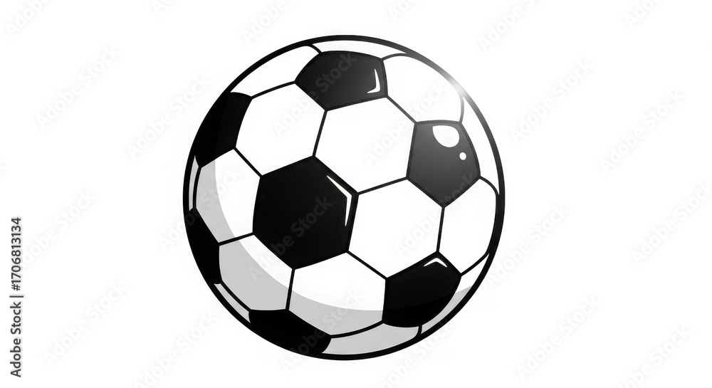Obraz premium Dynamic soccer ball reflection capturing athletic energy and game momentum for sports enthusiasts and event promotions transparent background