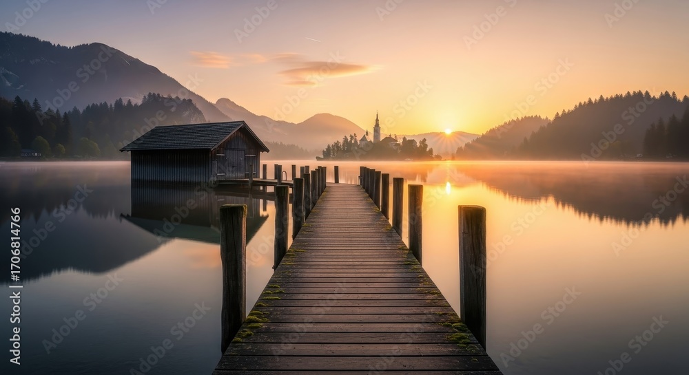 Fototapeta premium Whisk with Flour and Eggs on Wooden Kitchen Table, Baking Preparation
