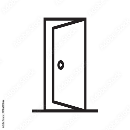 Open Door Icon