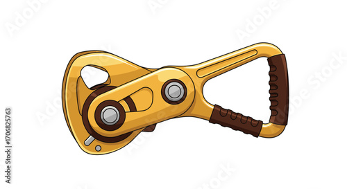 A versatile yellow grip tool designed for various manual tasks and applications.