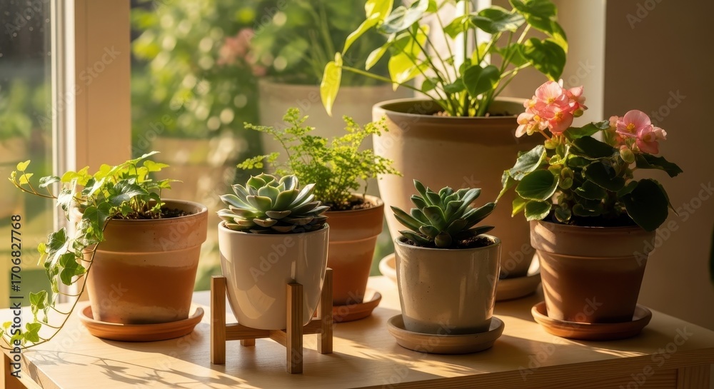 Fototapeta premium Young Woman Enjoying Coffee Break at Outdoor Cafe