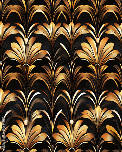 Floral or leaf pattern background suitable for wallpaper, fabric, or decorative design. Soft colors and natural style, ideal for digital and print use.