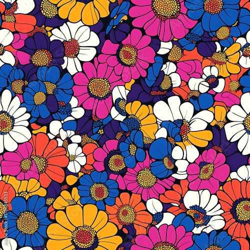 Floral or leaf pattern background suitable for wallpaper, fabric, or decorative design. Soft colors and natural style, ideal for digital and print use.