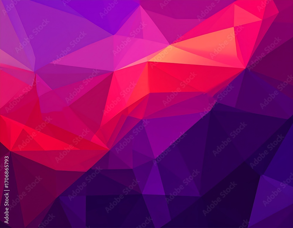 Fototapeta premium Abstract polygonal background
