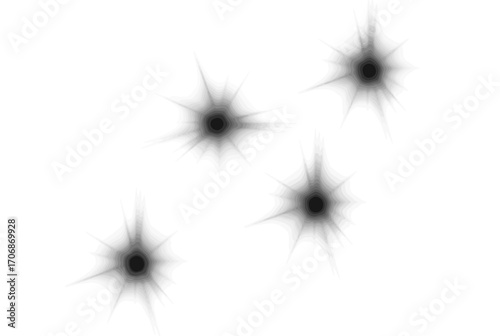 dandelion on white background
