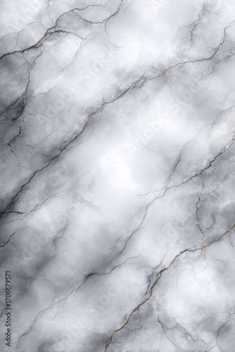 Gray marble texture with natural veins, polished stone surface background for interior design, architecture and luxury decoration
