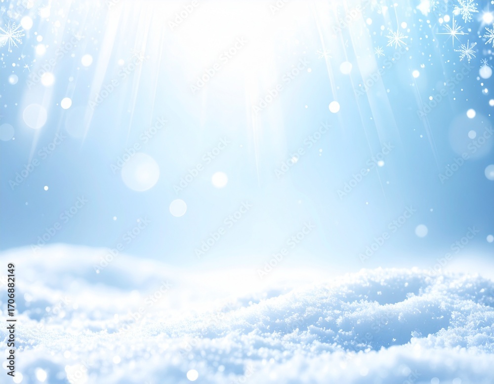 Naklejka premium Winter Sparkle Landscape