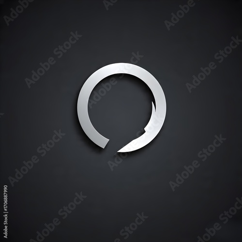 vector black circle icon