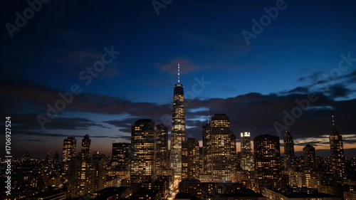 Urban Skyline Time-Lapse