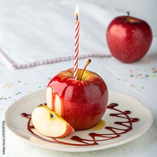 apple pie on a plate