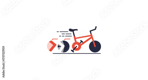 a colorful bicycle with training wheels for children