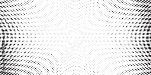 Halftone background vector, abstract backdrop design with two tone pattern and copy space for edit your content
