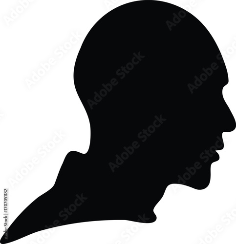 Two silhouettes, one of a man and one of a woman, are shown in profile with their heads close together