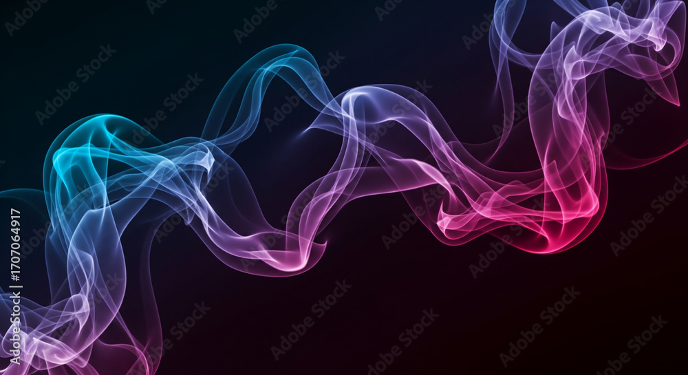 Obraz premium Abstract Colorful Waves