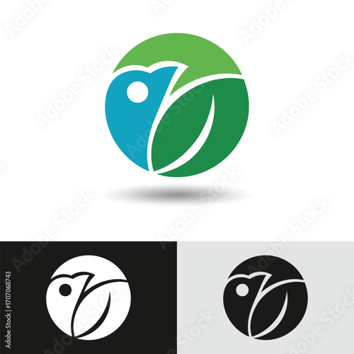 Natural Ecosystem Logo Template