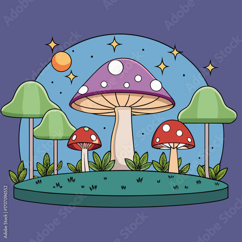 ai1757854462317_minimal-flat-vector-enchanted-forest-with-glowing-.eps