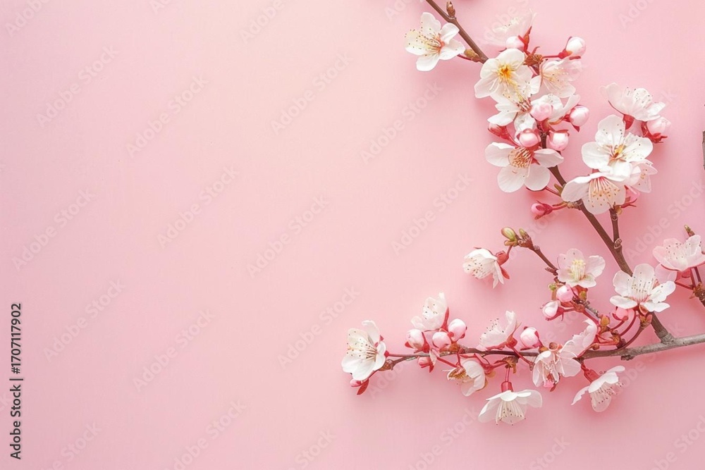 Obraz premium pink cherry blossom