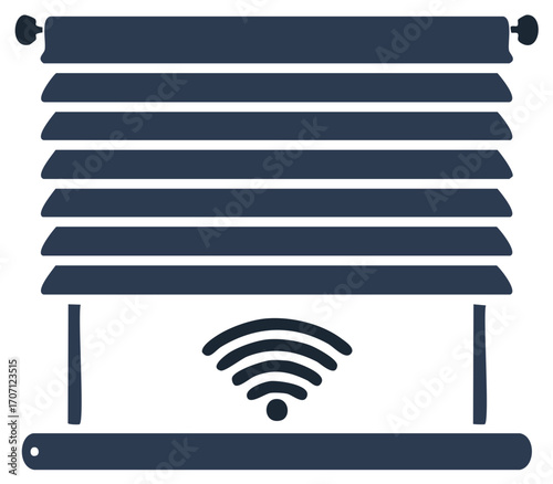Smart Home Automation Window Blinds with Wireless Internet Connectivity