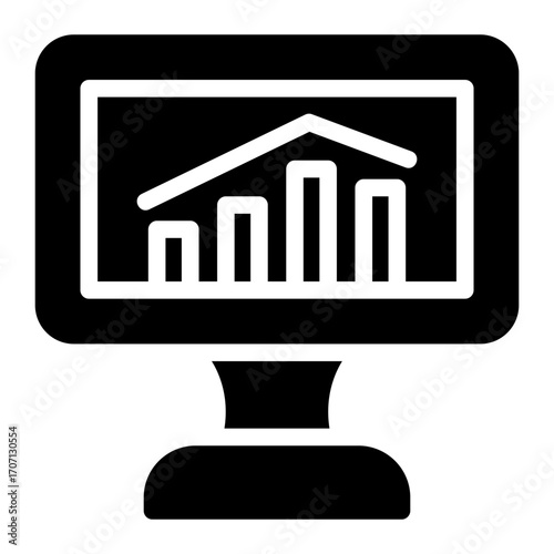 Market Chart Solid icon
