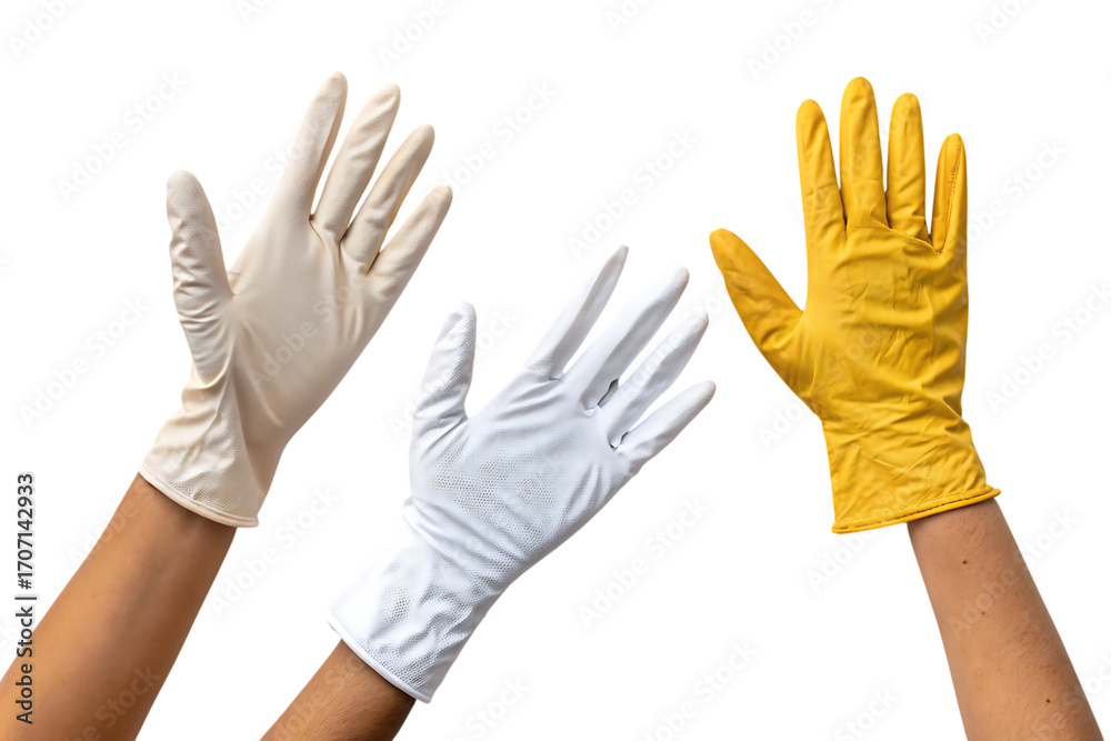 Obraz premium hands gloves best for work