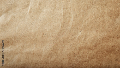 Brown crumpled recycle paper background. 