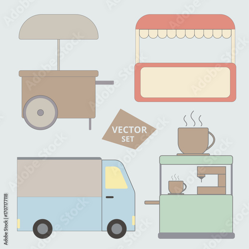 Vector Set Illustration Design