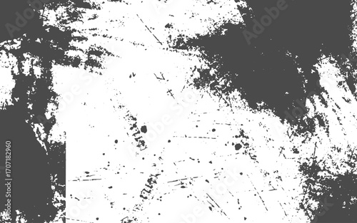 halftone paint texture with a transparent background.Grid spotted pattern. Abstract grunge halftone lined texture. Distressed uneven grunge background.