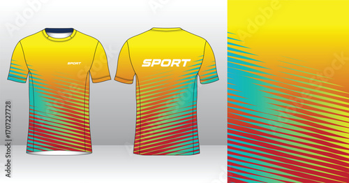 Running Jersey Design. Sport Jersey Design for Custom Sublimation