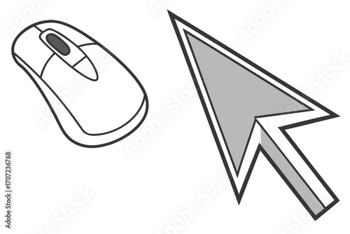 mouse arrow icon