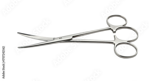 curved surgical forceps medical instrument 1.