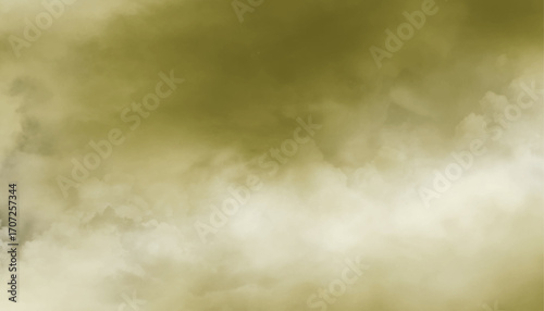 Golden Yellow Fog Cloud Abstract Texture