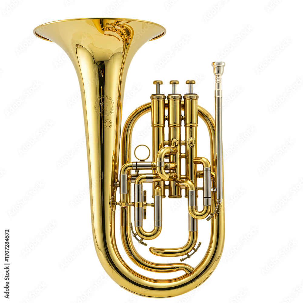 Fototapeta premium Euphonium Brass Musical Instrument