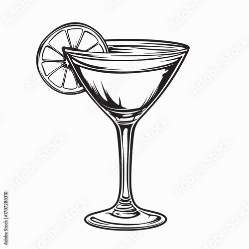 Zesty Margarita with Lime Vector Art Person Enjoying Cocktail Summer Drink