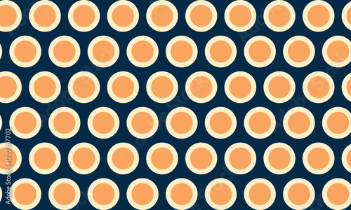 Seamless pattern circle polka dots background