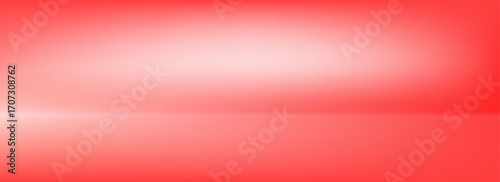 Red studio scene wallpaper. Smooth gradient podium background. Bright shelf or wall backdrop for mockup, presentation, template, product showcase. Abstract cherry room stage display.eps10
