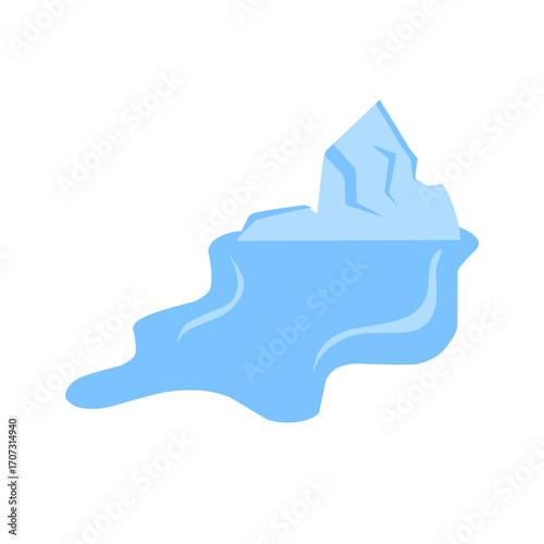 the iceberg is melting