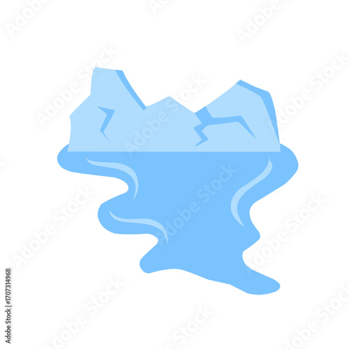 the iceberg is melting