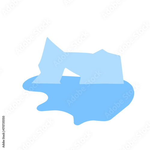 the iceberg is melting