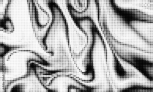 Grunge halftone gradient background. Faded grit noise texture. White and black sandy wallpaper. Retro pixelated backdrop. Anime or manga style comic overlay