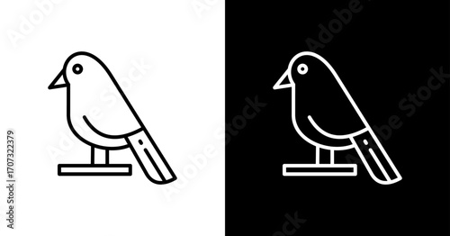 Bird Icon Set Multiple Style Collection