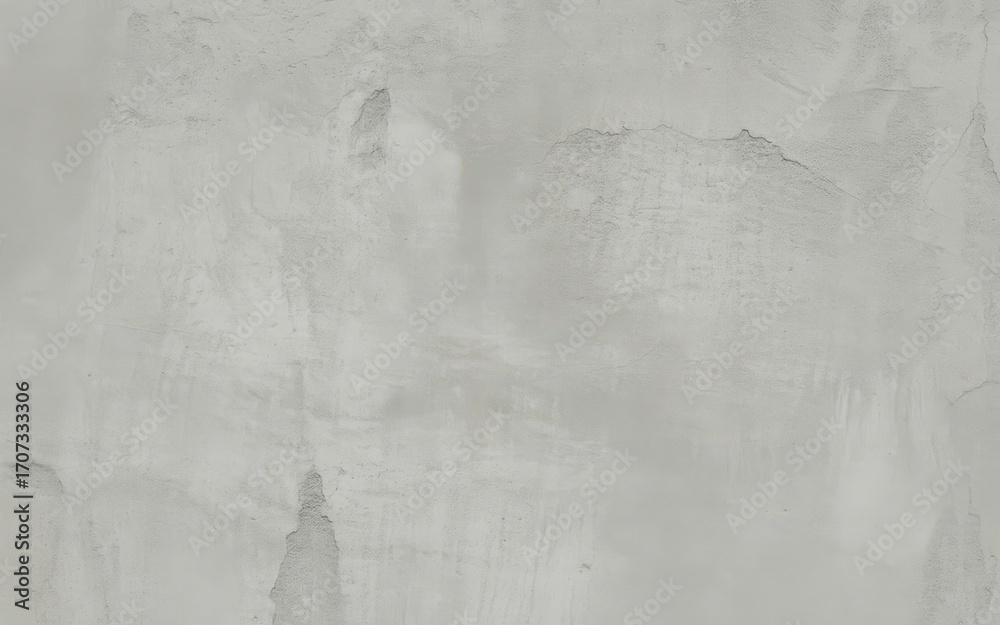 Fototapeta premium Mottled gray concrete wall with cracks