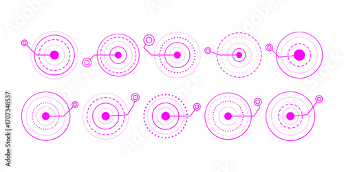 Futuristic Interface Circle