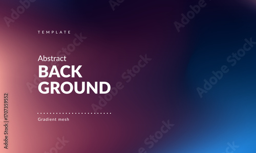 Abstract liquid background. Gradient mesh. Effect blend bright color. Blurred fluid colorful mix. Modern design template for web cover, header, ad banner, poster, brochure, flyer. EPS vector image
