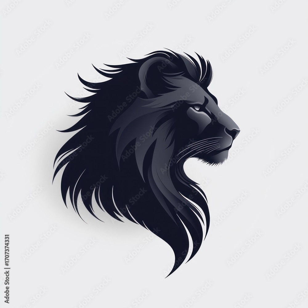 Fototapeta premium Leo Zodiac Sign Isolated On White Background. Horoscope. Leo Horoscope Symbol. Astrological Leo Design. Leo Sign Icon. Detailed Leo Zodiac Emblem Isolated. Astrology.